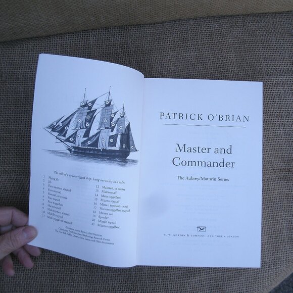 Master and Commander by Patrick O'Brian paperback - Picture 9 of 16